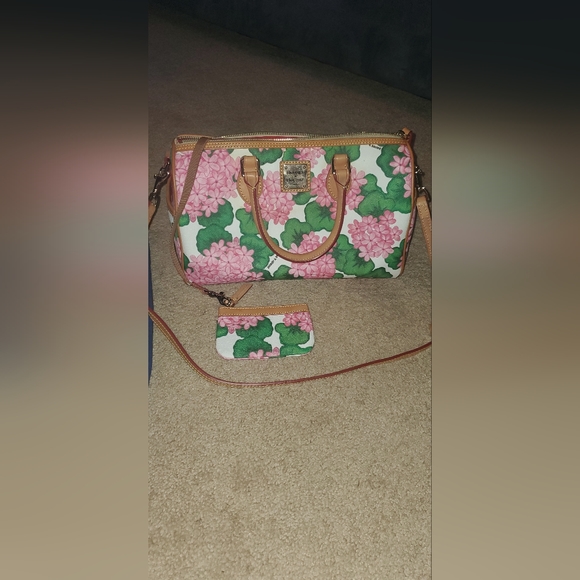 Dooney and Bourke Hydrangea Pink - Picture 1 of 3